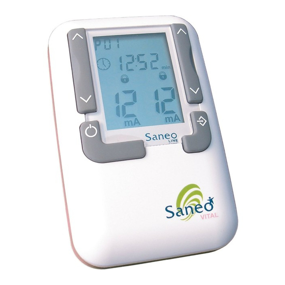 tic Medizintechnik Saneo TENS Instructions For Use Manual