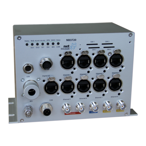 NetModule NB3720 Manuals