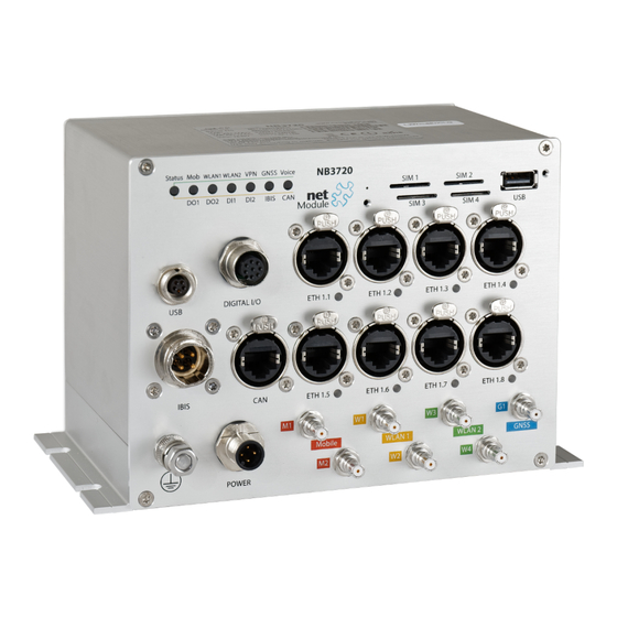 NetModule NB3720 User Manual