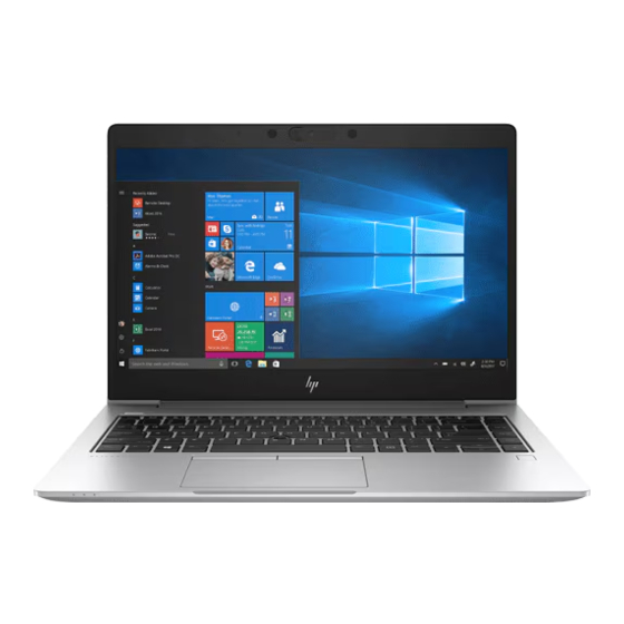 HP P EliteBook 745 G6 Product End-Of-Life Disassembly Instructions
