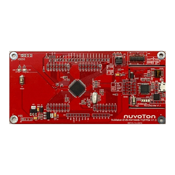 Nuvoton NuMicro KM1M4B Series User Manual