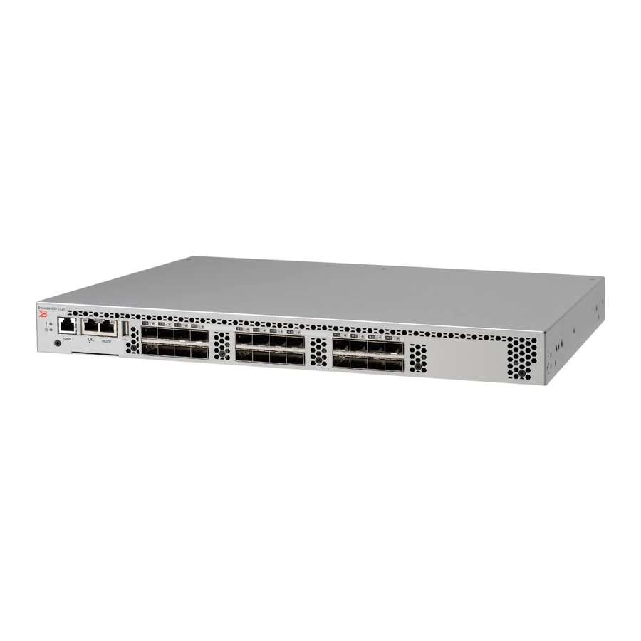 Brocade Communications Systems VDX 6720 Quick Start Manual