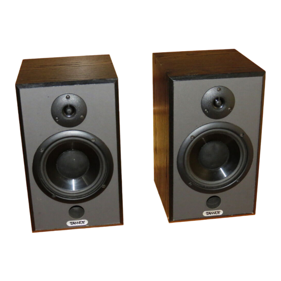 Tannoy Proto-J Reference Manual