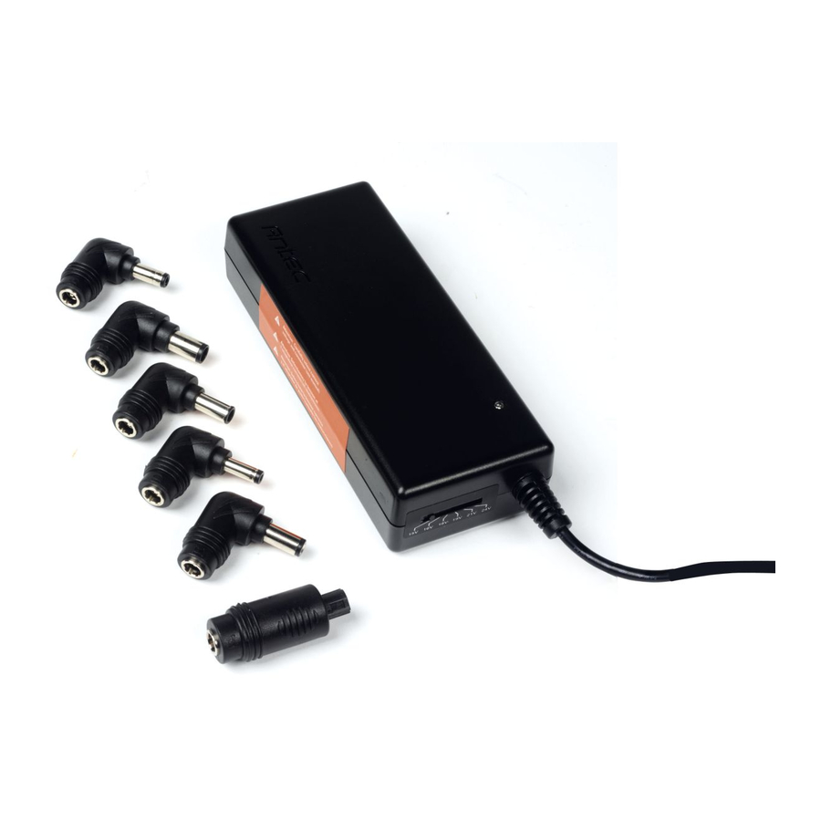 Antec Notebook Power Adapter NP100 Instruction Sheet