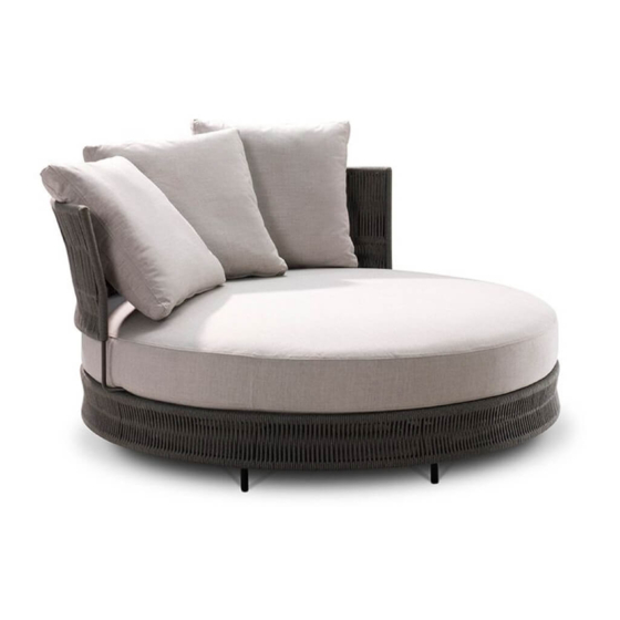 King Living Delta Outdoor Assembly Instructions