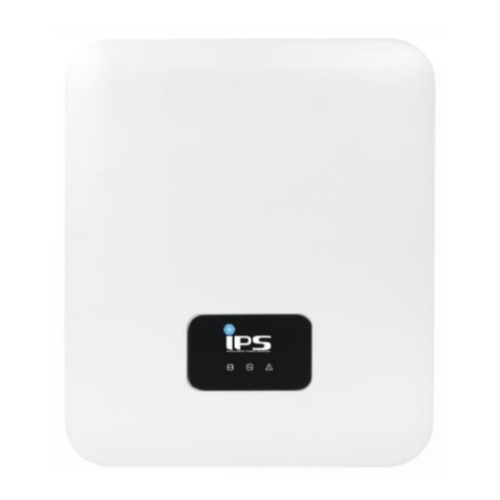 IPS IPSPV33-ONGI-4k0-KTSI Manuals