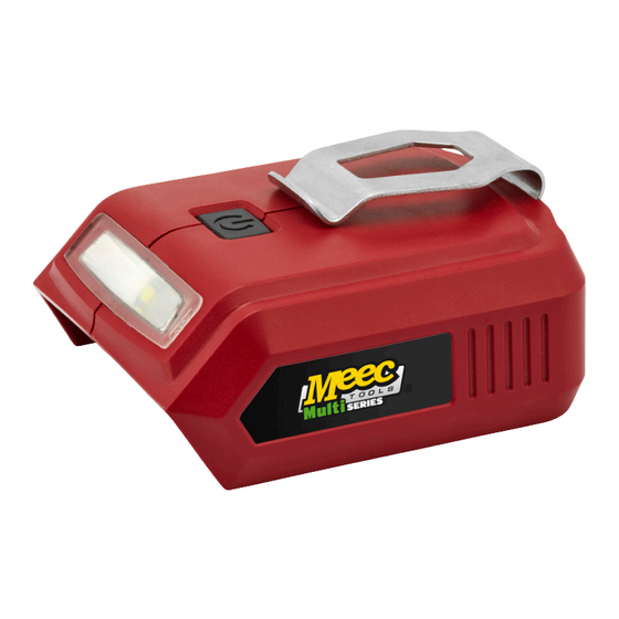 Meec tools 012172 Operating Instructions Manual