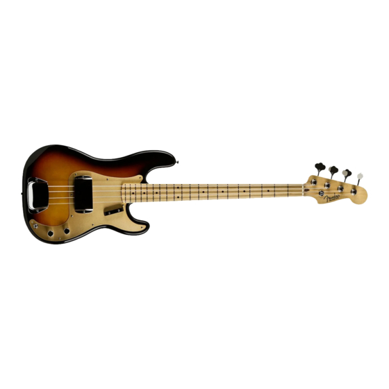 Fender Precision Bass Owner's Manual
