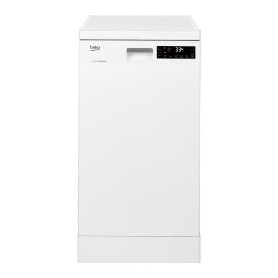 Beko DFS28R20W Slimline Dishwasher Manuals