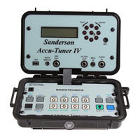 Inventronics SANDERSON ACCU-TUNER IV Operating Manual