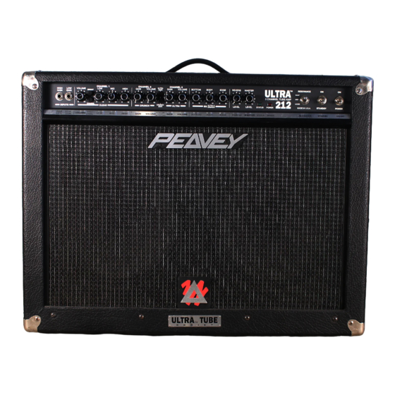 Peavey Ultra User Manual