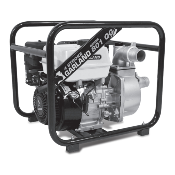 Garland GEISER 801 QG Instruction Manual
