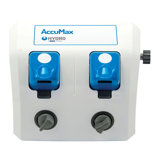 Hydro AccuMax Select User Manual