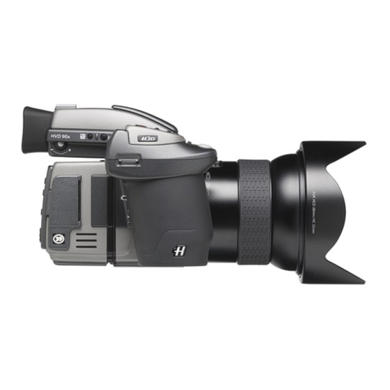 Hasselblad H3D-22 Specification Sheet