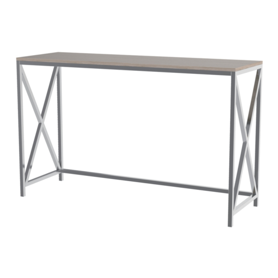 convenience concepts Belaire Console Table 132201 Assembly Instructions