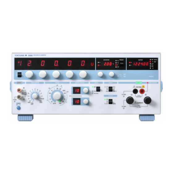 YOKOGAWA 2560A User Manual