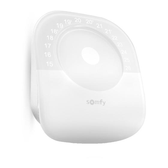 SOMFY io filaire Instructions Manual