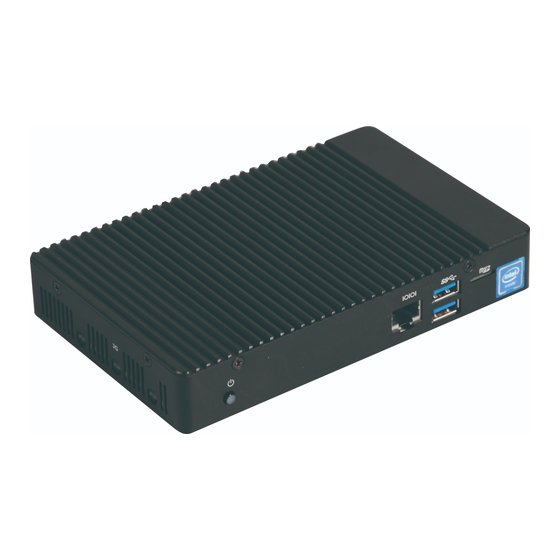 GIGAIPC QBiX-Plus-APLA3450-A1 Quick Start Manual
