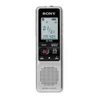 Sony ICD-P620 Quick Start Manual