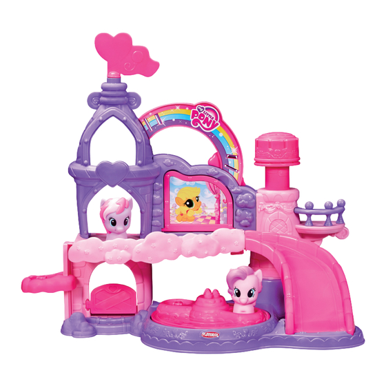 Hasbro TOYBOX TOOLS Playskool Friends My Little Pony Musical Celebration Castle Manual