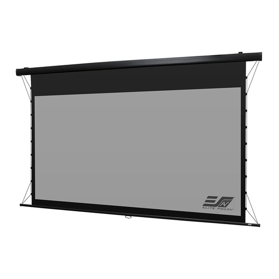 Elite ProAV Tab-Tension Pro Series Manual