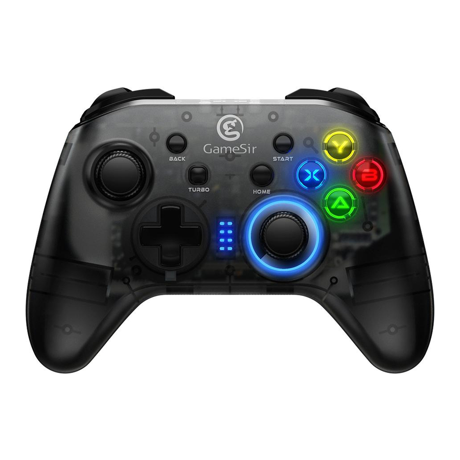 GameSir T4 - Wireless Controller Manual | ManualsLib