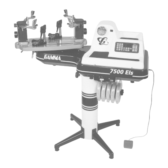 Gamma 7500 Els Owner's Manual