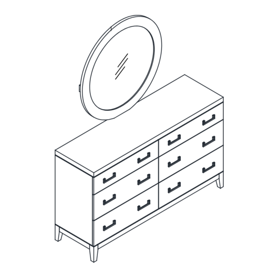 ROOMS TO GO PA-BR-6591-NMG-C Assembly Instructions