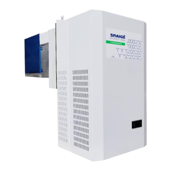 SNAIGE SGM020P2AA Series Use And Maintenance Handbook