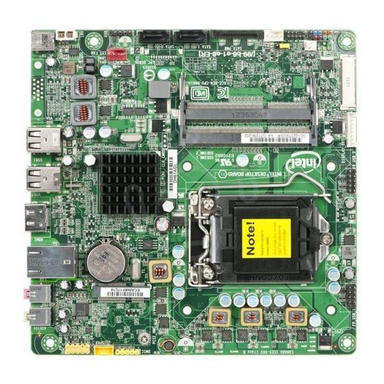 Intel DH61AGL Specification