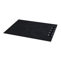 Frigidaire FGEC3665KW - 36 Inch Smoothtop Electric Cooktop Use & Care Manual