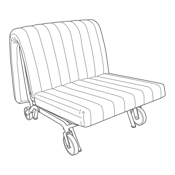 IKEA PS CHAIR BED FRAME Instructions Manual