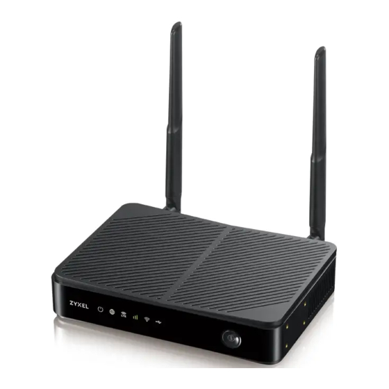 ZyXEL Communications LTE3301 Series User Manual