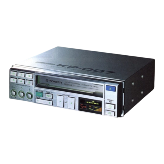 Pioneer KP-007 Service Manual