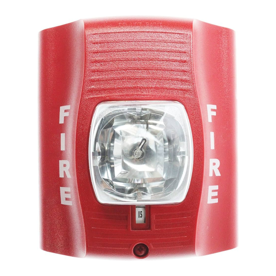 System Sensor SpectrAlert Advance Installation And Maintenance Instructions