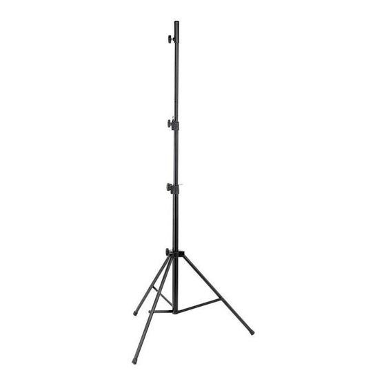 thomann Stageworx BLS-315 Pro Lighting Stand B User Manual