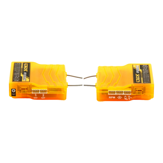 HobbyKing ORANGE R620 Series Instruction Manual