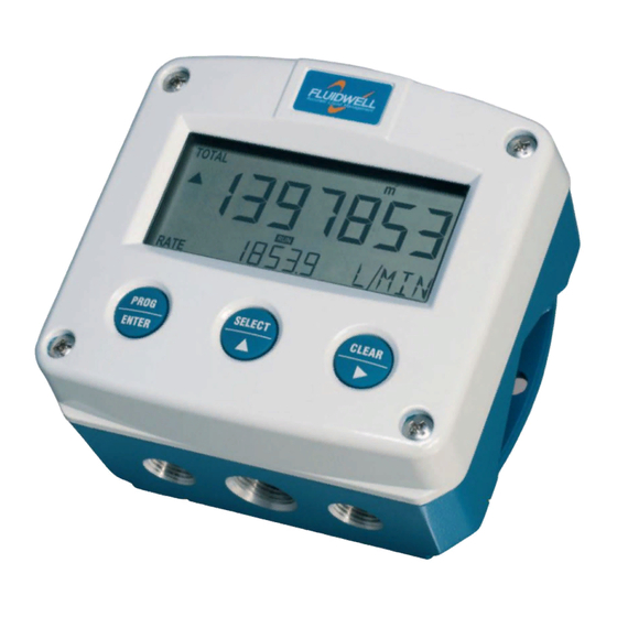 Fluidwell F012-P Manual