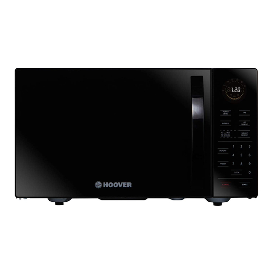 Hoover HMW25STB-UK Owner's Manual