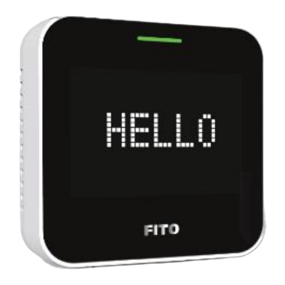 User Manuals: FITO PRODUCTS CO2-O2 Measuring Instrument