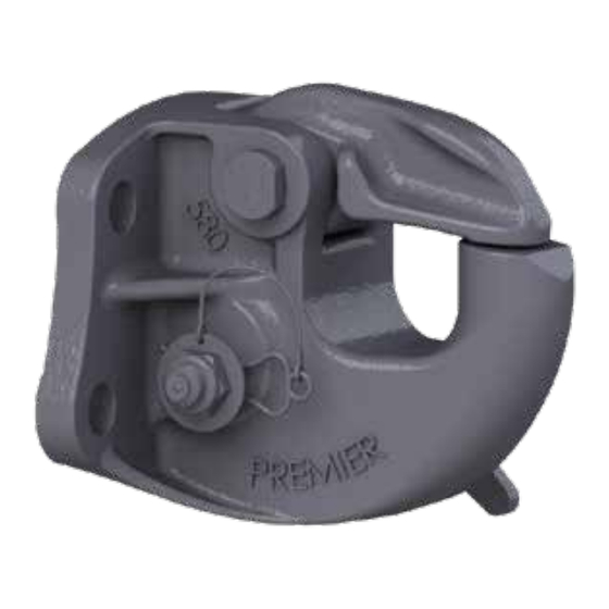 Premier 580 COUPLING Manuals