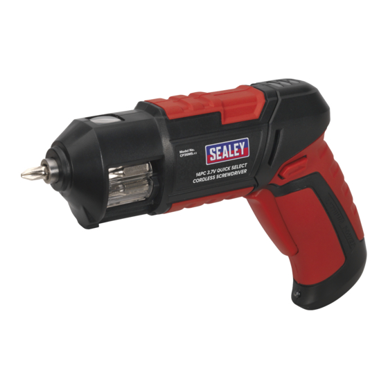 Sealey CP36MS.V2 Quick Start Manual