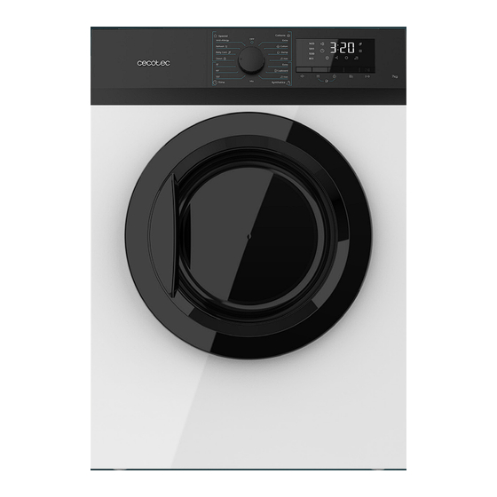 cecotec BOLERO DRESSCODE DRY 7200V C Instruction Manual