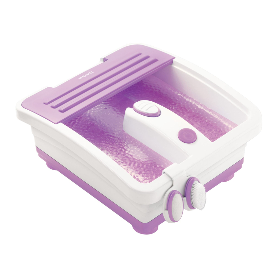 HoMedics VibraSpa Plus FBV-100, FBV-100-1 Manual