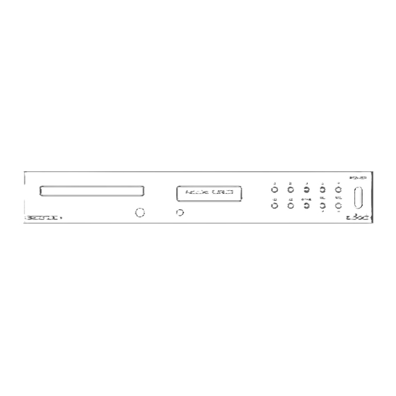 Audiolab 8200CDQ User Instructions
