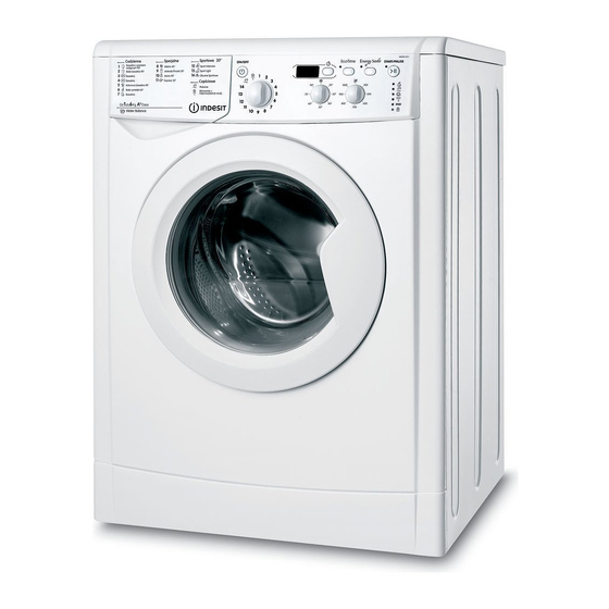 Indesit IWD 61051 Instructions For Use Manual