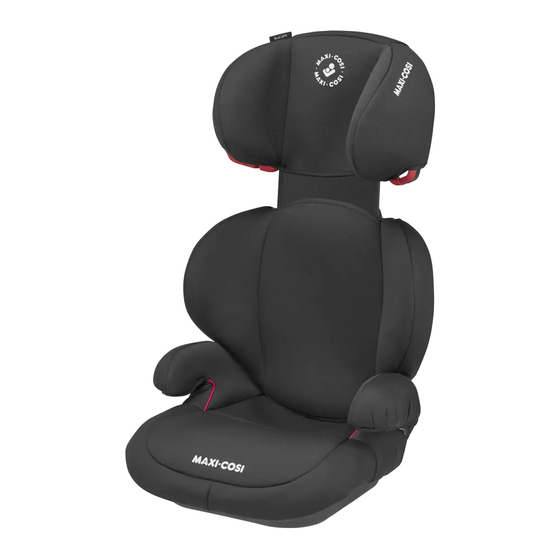 Maxi-Cosi Rodi Instructions For Use & Warranty