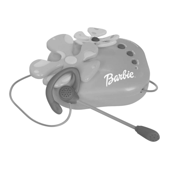 Radica Games Barbie Gotta Groove 73020 Instruction Manual