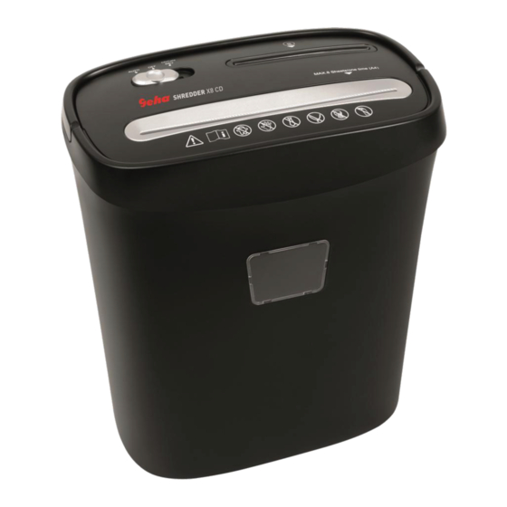 GEHA X8 CD User Manual