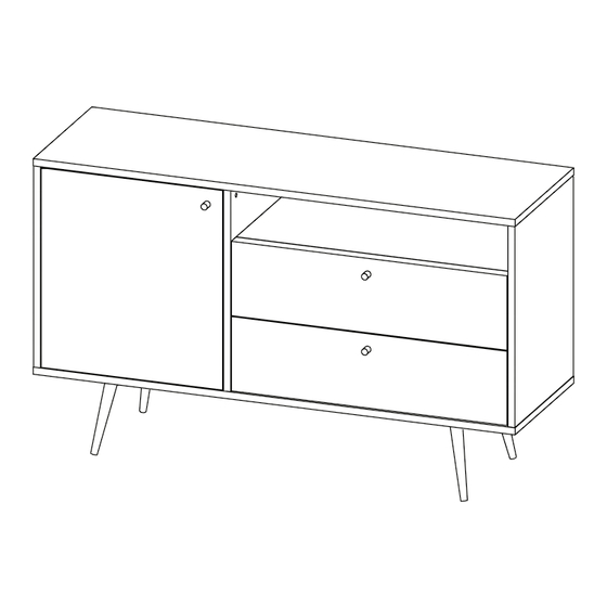 fantastic furniture Seaforth Buffet 2 Drawer Manual